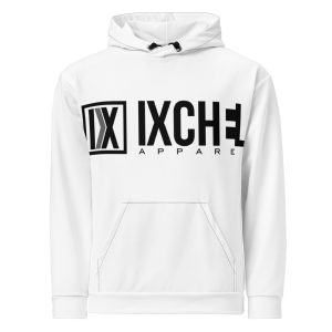 Ixchel White & Black Unisex Hoodie