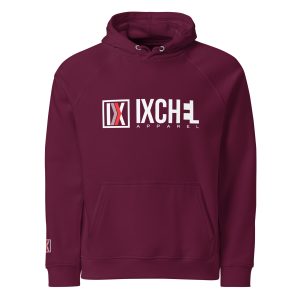 Ixchel Red Pluse Unisex Eco Hoodie
