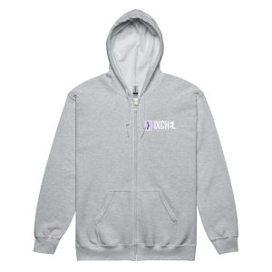 Ixchel Purple Mandala Zip Hoodie