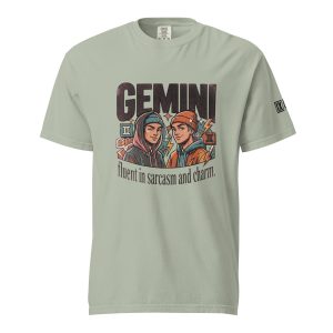 Gemini "Fluent in Sarcasm" t-shirt