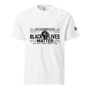 Black Live Matter "Unity, Justice, Equality" T-shirt