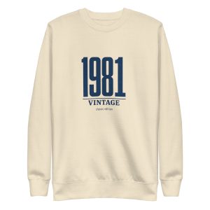1981 Unisex Premium Sweatshirt